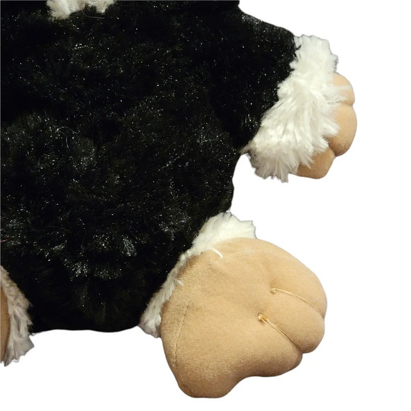 TOY FACTORY Gremlins The Black Mogwai Mohawk Black White Stripe 10" Plush - Picture 3 of 14